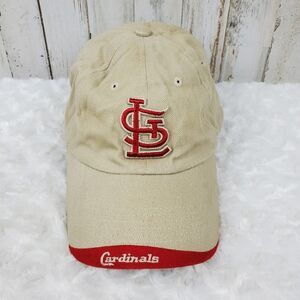 St. Louis Cardinals Baseball Cap Tan Red